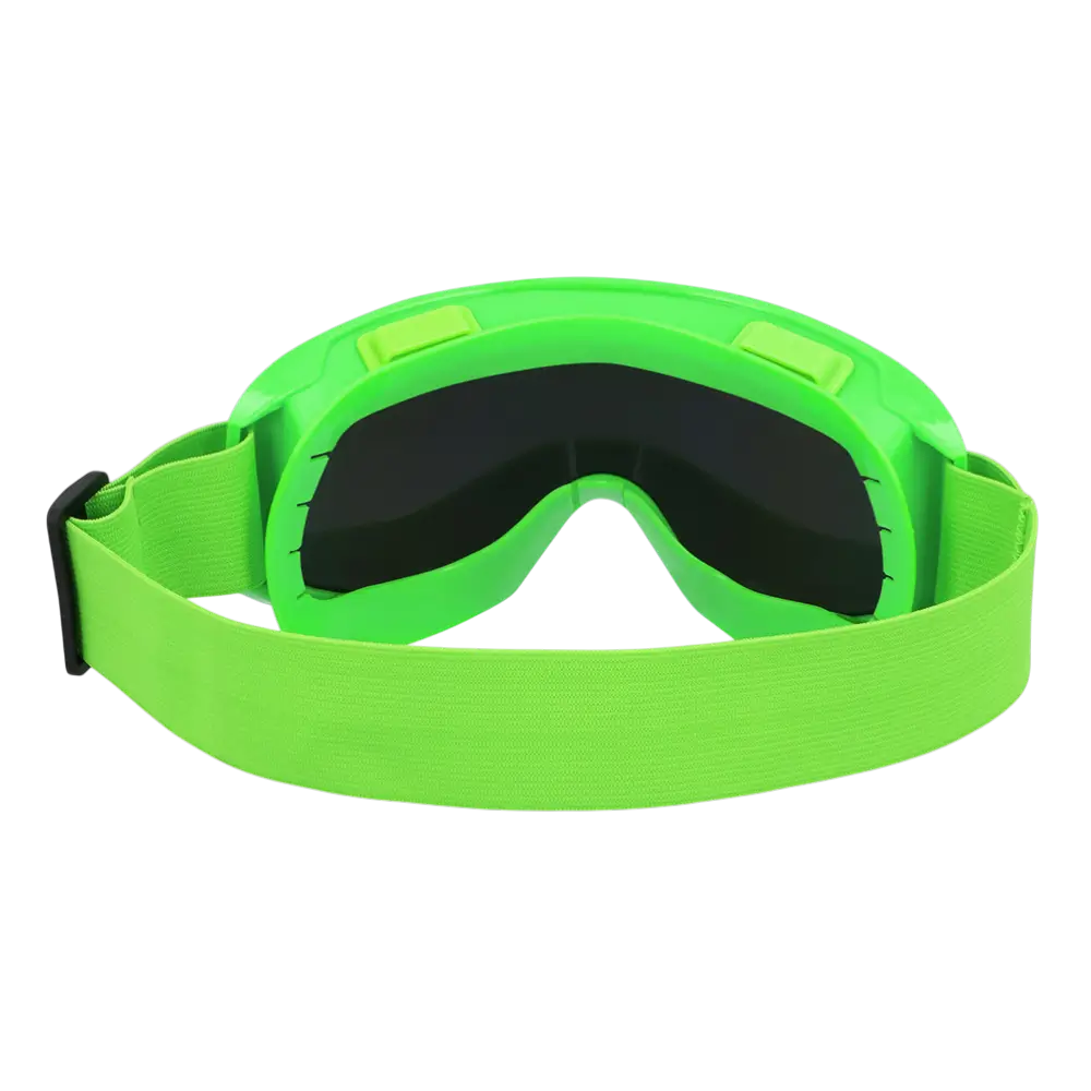 Lunettes de ski pour fête et déguisement – Vert fluo