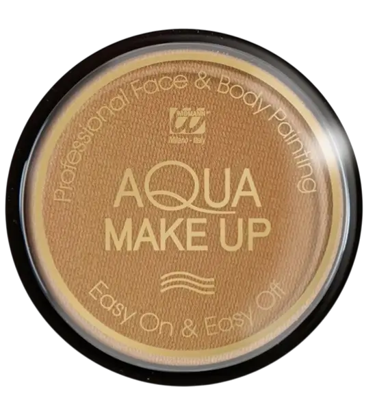 Maquillage visage à l’eau Beige – Aqua Makeup 10 ml – Anniversaire Carnaval Halloween Supporter