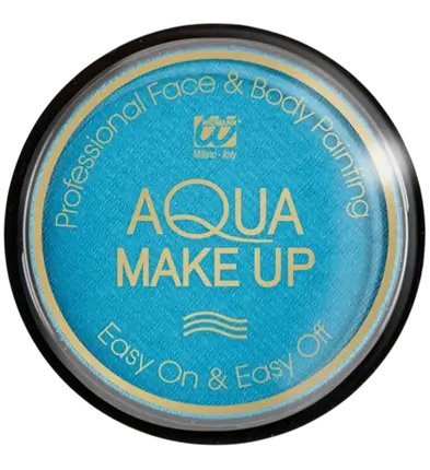 Maquillage visage à l’eau Bleu ciel – Aqua Makeup 10 ml – Anniversaire Carnaval Halloween Supporter
