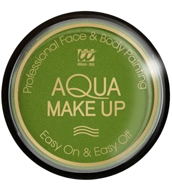 Maquillage visage à l’eau Vert – Aqua Makeup 10 ml – Anniversaire Carnaval Halloween Supporter