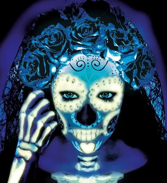 Rouge à lèvres Fluorescent UV – Maquillage visage Halloween Carnaval – 6 ml