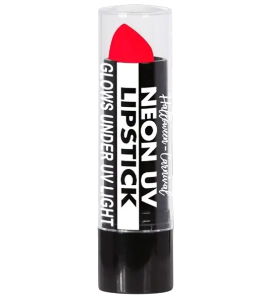 Rouge à lèvres Rose fluo UV – Maquillage visage Halloween Carnaval – 6 ml