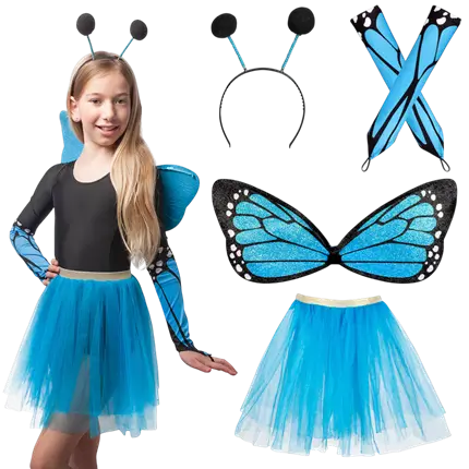 Kit Déguisement Papillon Enfant – Accessoires Carnaval
