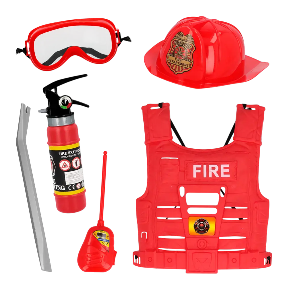 Kit Déguisement Pompier Enfant – Accessoires Costume