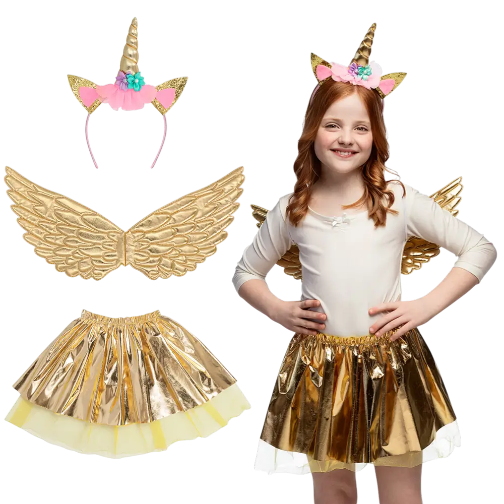 Kit Ange Licorne Enfant – Accessoires Déguisement Fantaisie