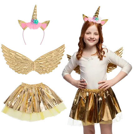Kit Ange Licorne Enfant – Accessoires Déguisement Fantaisie