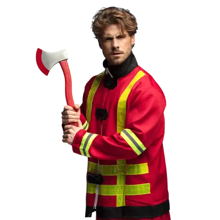 Hache de Secours Factice – Accessoire Déguisement Pompier