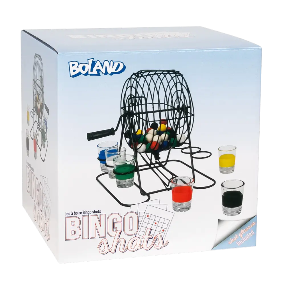 Jeu à Boire Bingo Shots – Jeu de Soirée Entre Amis