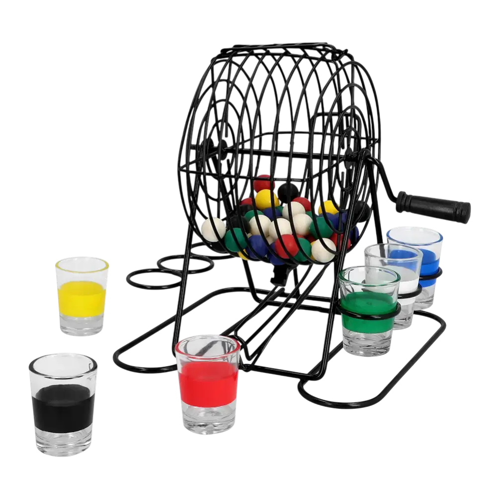 Jeu à Boire Bingo Shots – Jeu de Soirée Entre Amis