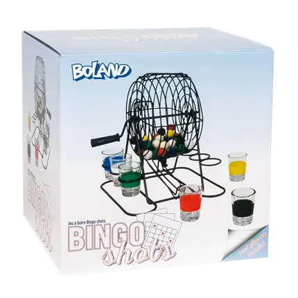 Jeu à Boire Bingo Shots – Jeu de Soirée Entre Amis