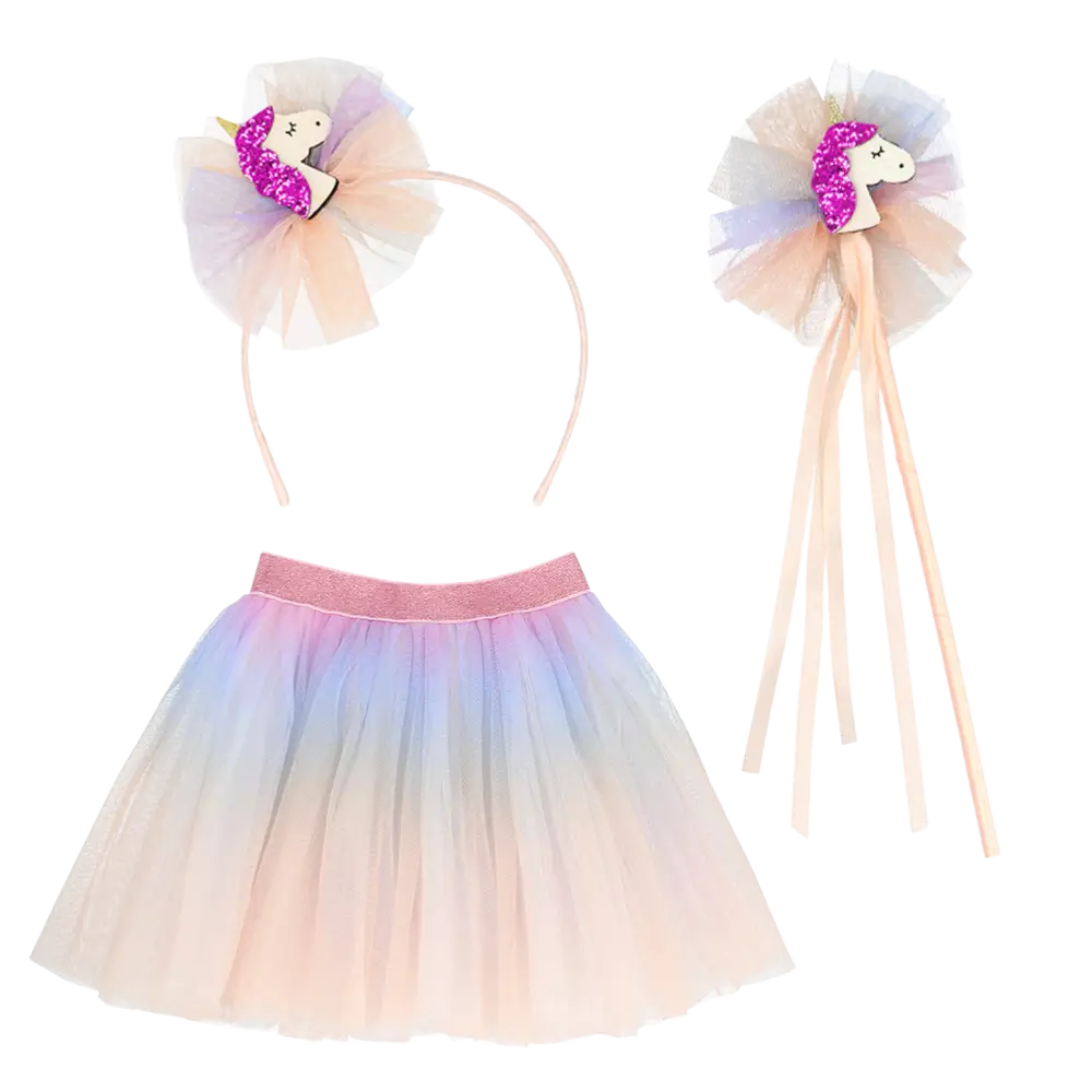 Kit Licorne Pastel – Accessoires Déguisement Licorne