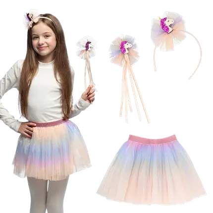 Kit Licorne Pastel – Accessoires Déguisement Licorne
