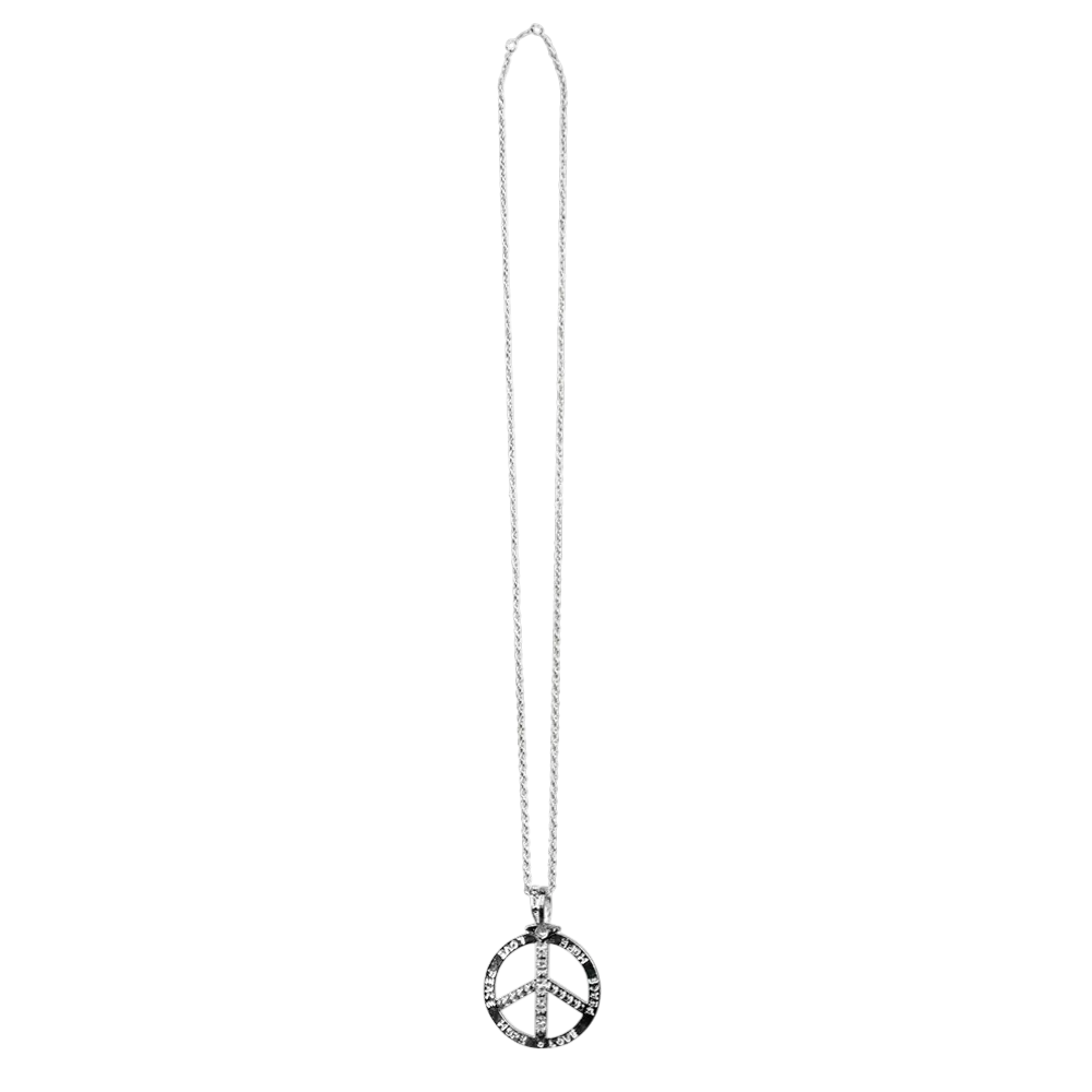Collier Peace Hippie – Collier Symbole Paix Années 60