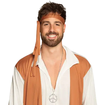 Collier Peace Hippie – Collier Symbole Paix Années 60