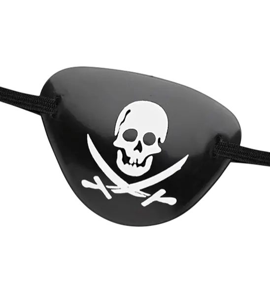 Cache-Œil Pirate – Accessoire Déguisement Pirate