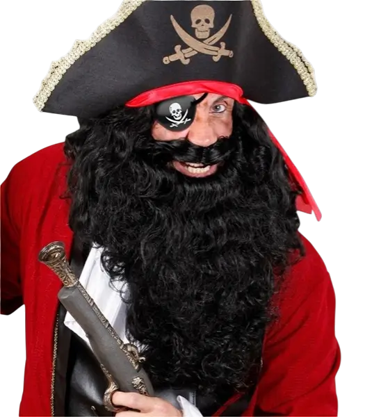 Cache-Œil Pirate – Accessoire Déguisement Pirate