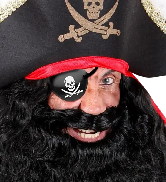 Cache-Œil Pirate – Accessoire Déguisement Pirate