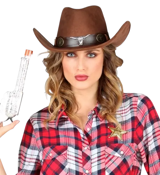 Étoile de Shérif Authentique – Badge Cowboy Far West