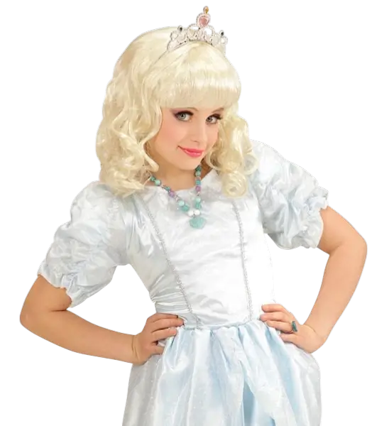 Collier Perles Colorées avec Cœur Bleu Strass