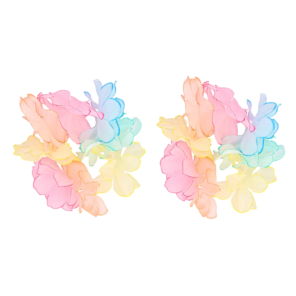 Kit Hawaï Pastel – Accessoires Déguisement Hawaïen
