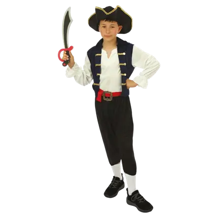 Déguisement Pirate Garçon 5-6 Ans – Costume Pirate Enfant