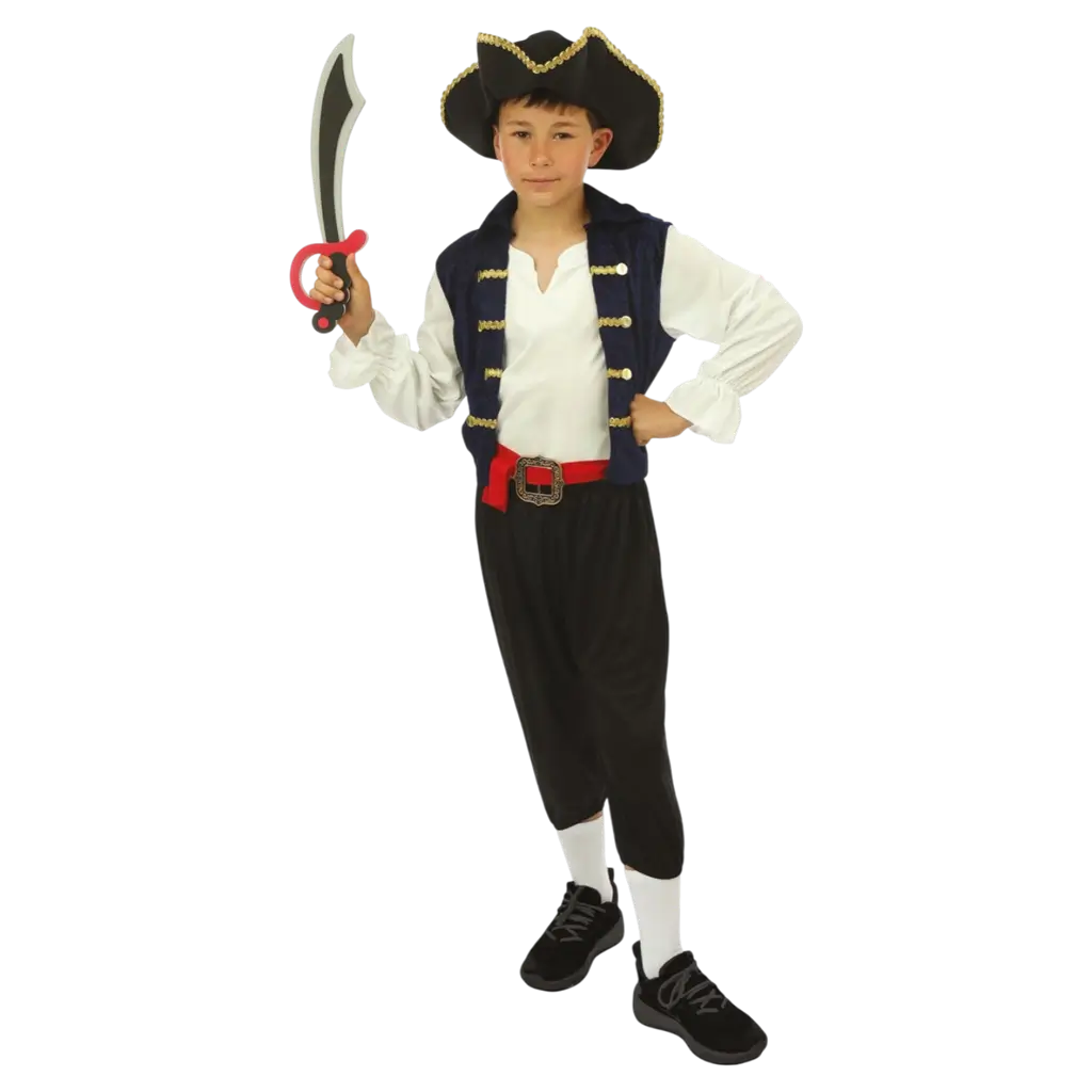 Déguisement Pirate Garçon 7-9 Ans – Costume Pirate Enfant