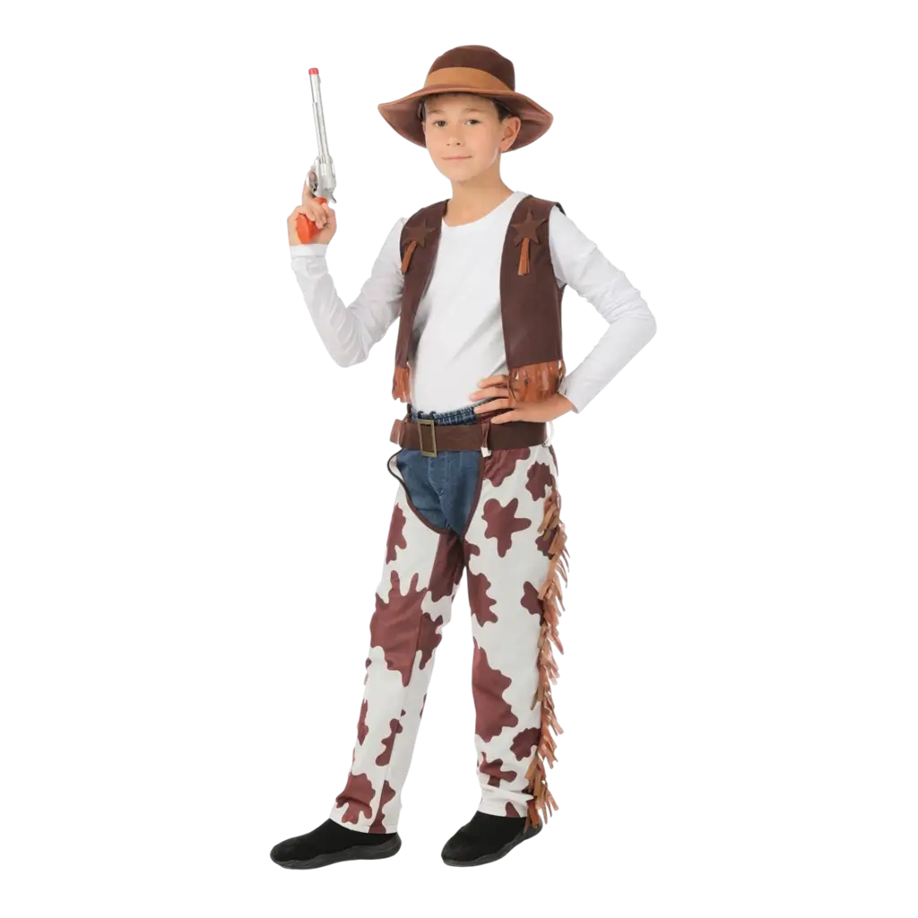 Déguisement Cowboy Enfant 5-6 Ans – Costume Cowboy Garçon