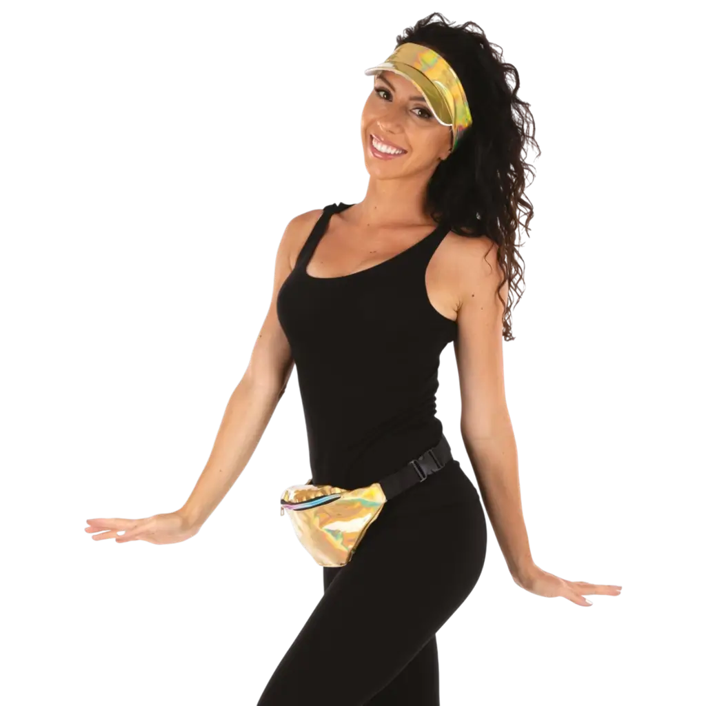 Kit Accessoires Disco Or Adulte – Accessoires Soirée Disco