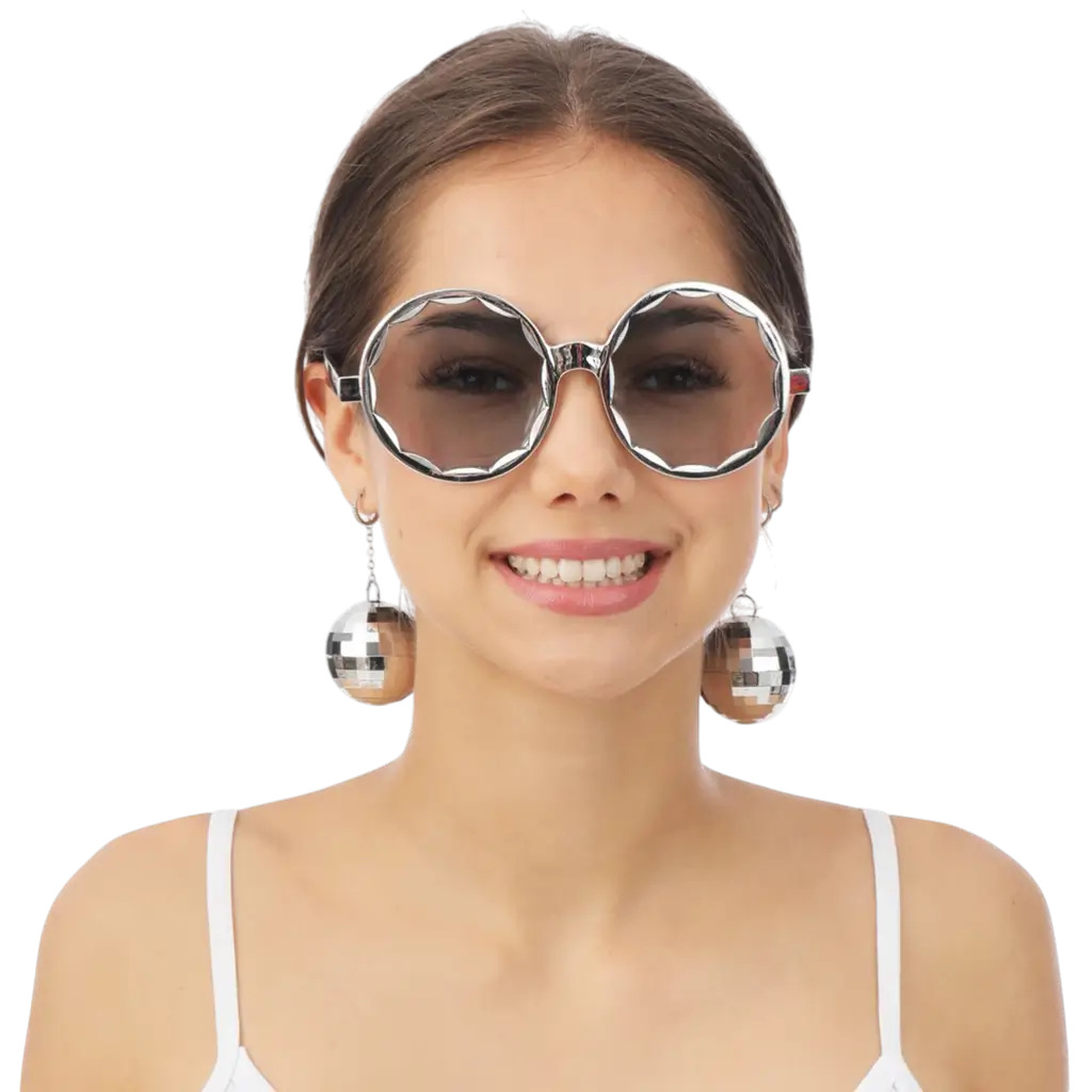 Lunettes Disco Boules à Facettes – Accessoires Soirée Disco
