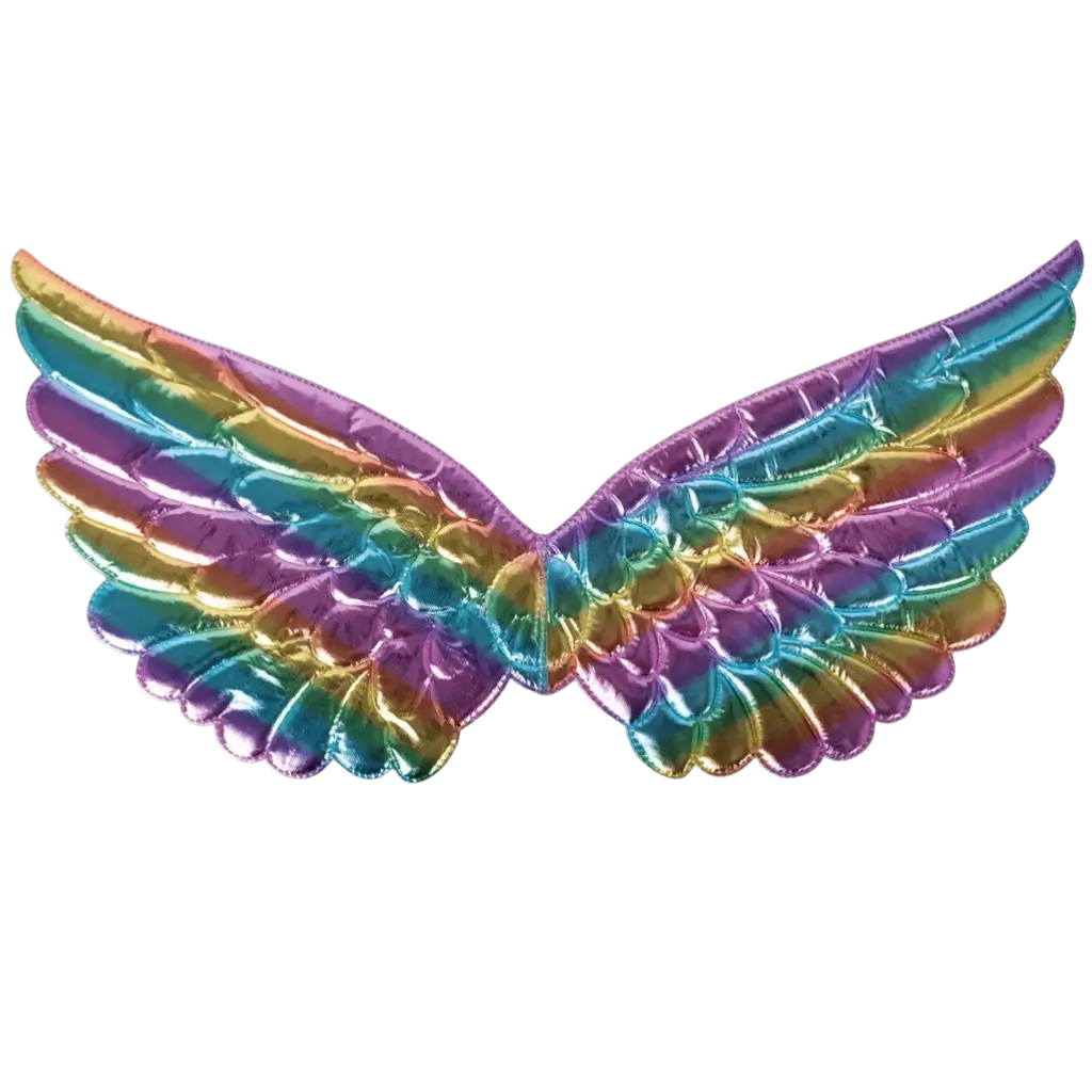 Ailes d’Ange Multicolores 62 cm – Accessoires Déguisement Ange