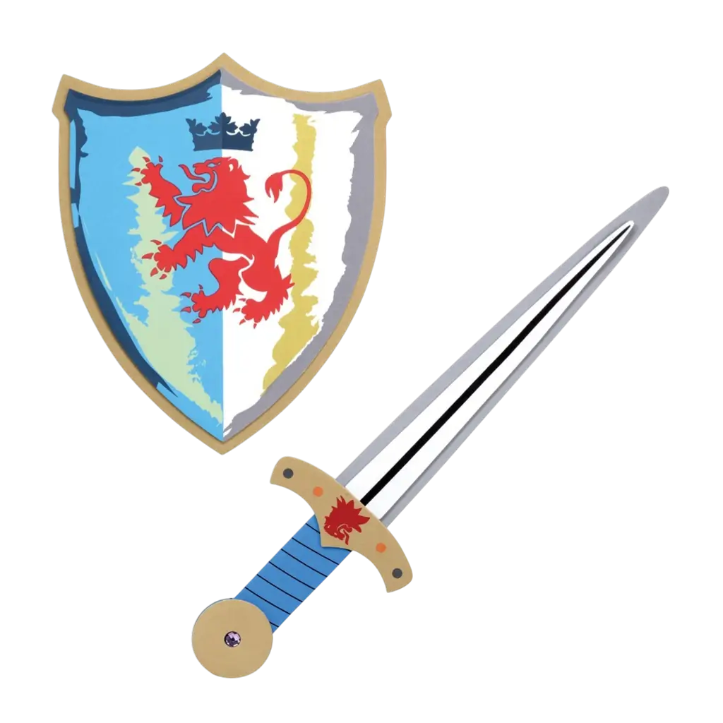Kit Chevalier Enfant EVA – Épée et Bouclier Chevalier