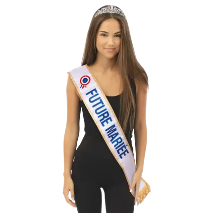 Écharpe Future Mariée – Accessoires EVJF