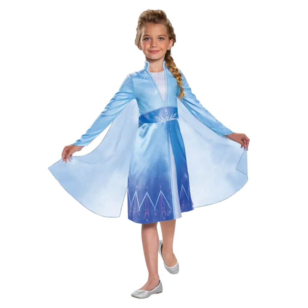 Déguisement Elsa Disney™ Reine des Neiges Enfant 7-8 Ans