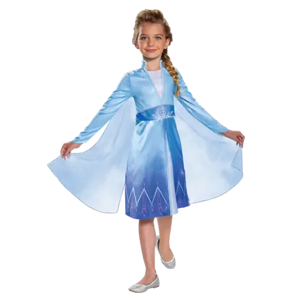 Déguisement Elsa Disney™ Reine des Neiges Enfant 7-8 Ans