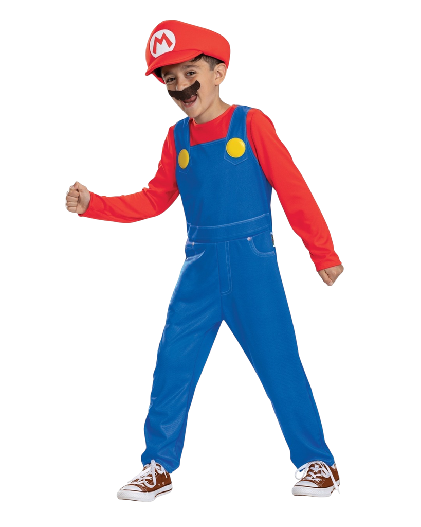 Déguisement Mario Super Mario™ Enfant 7-8 Ans