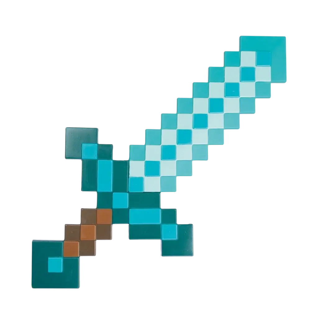 Épée verte Minecraft™ – accessoire officiel costume et cosplay Minecraft™