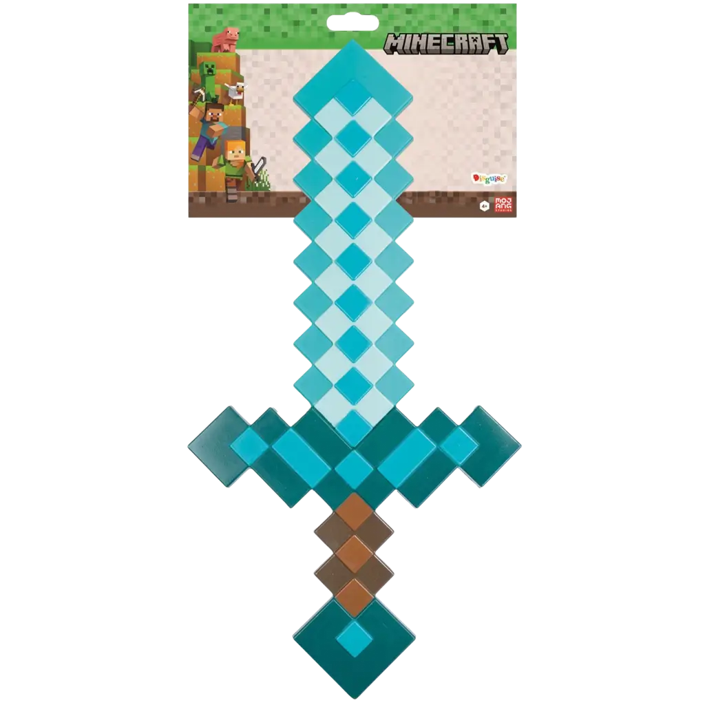 Épée verte Minecraft™ – accessoire officiel costume et cosplay Minecraft™