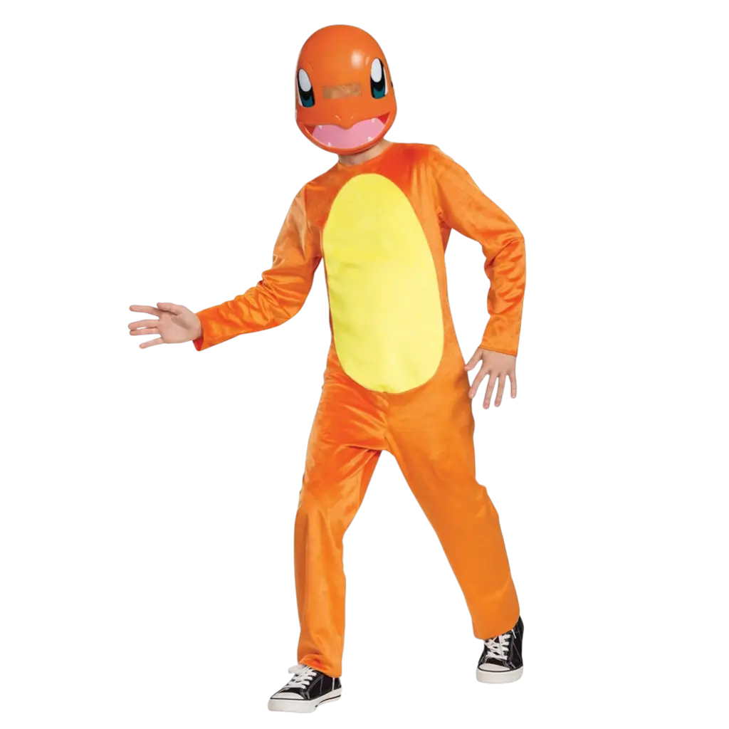 Masque Salamèche™ Pokémon™ enfant – masque officiel Pokémon™ avec élastique