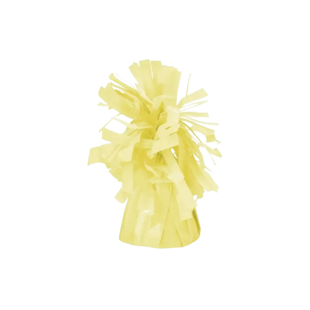 Poids pour ballon couleur Jaune Clair