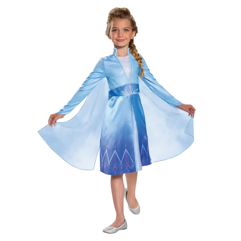 Déguisement Elsa Disney™ Reine des Neiges Enfant 3-4 Ans – Costume Princesse