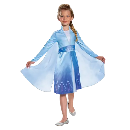 Déguisement Elsa Disney™ Reine des Neiges Enfant 3-4 Ans – Costume Princesse