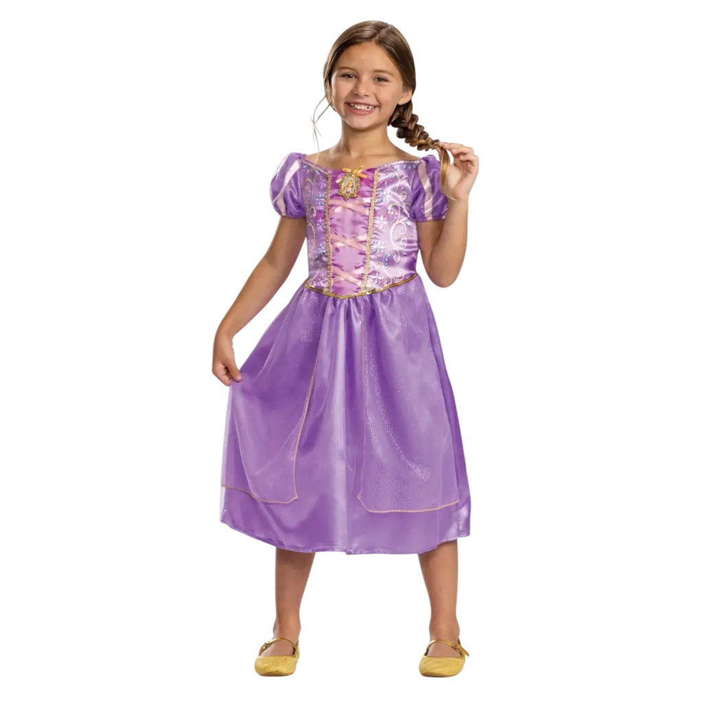 Déguisement Raiponce Disney™ Enfant 3-4 Ans – Costume Princesse