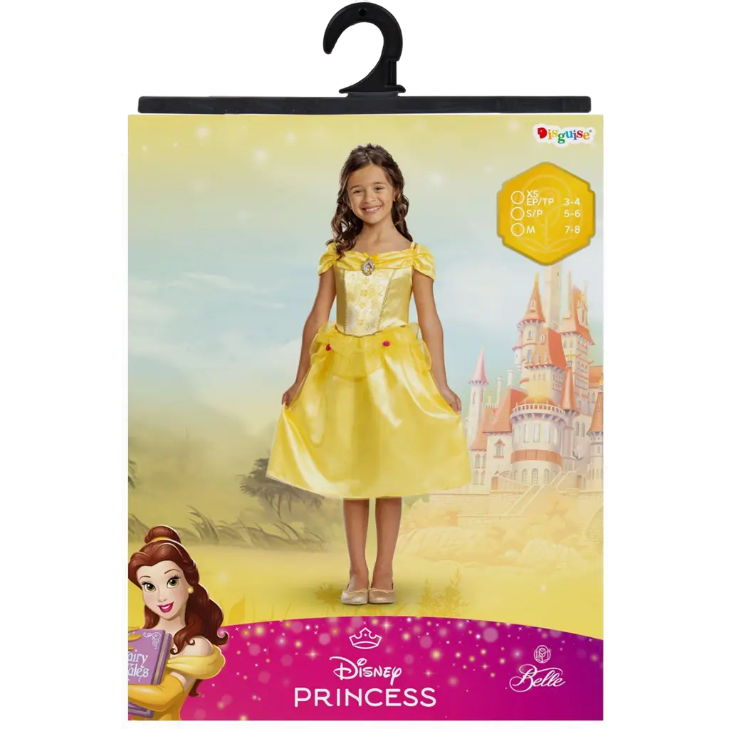 Déguisement Belle Disney™ Enfant 3-4 Ans – Costume Princesse