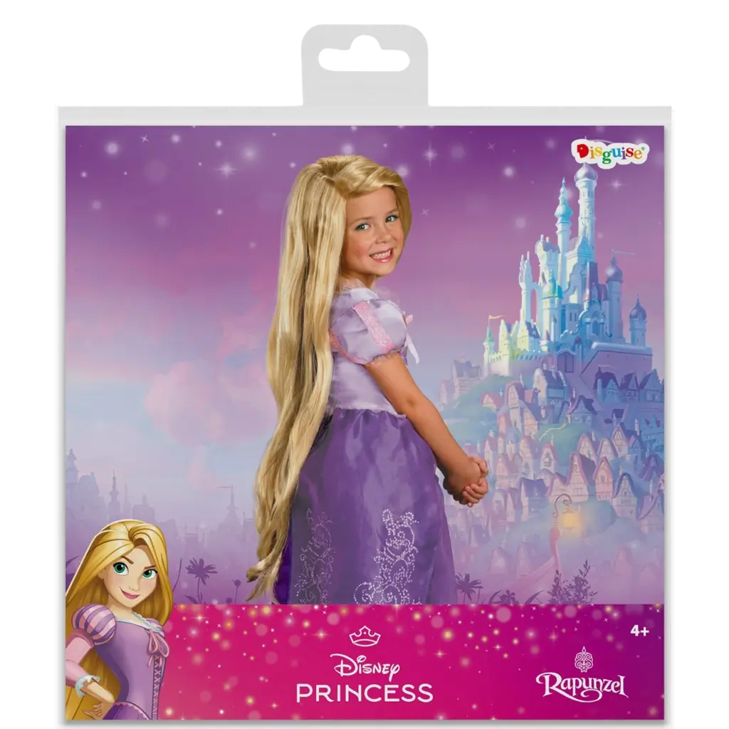 Perruque Longue Raiponce Disney™ Enfant – Accessoires Princesse