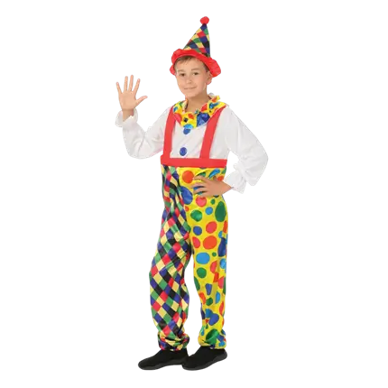 Déguisement Clown Enfant 5-6 Ans – Costume Clown