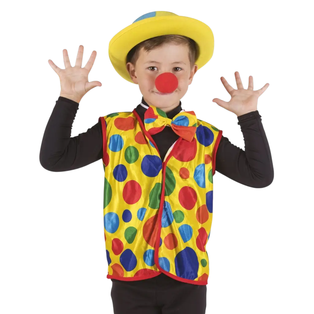 Kit Clown Enfant Taille Unique – Accessoires Déguisement