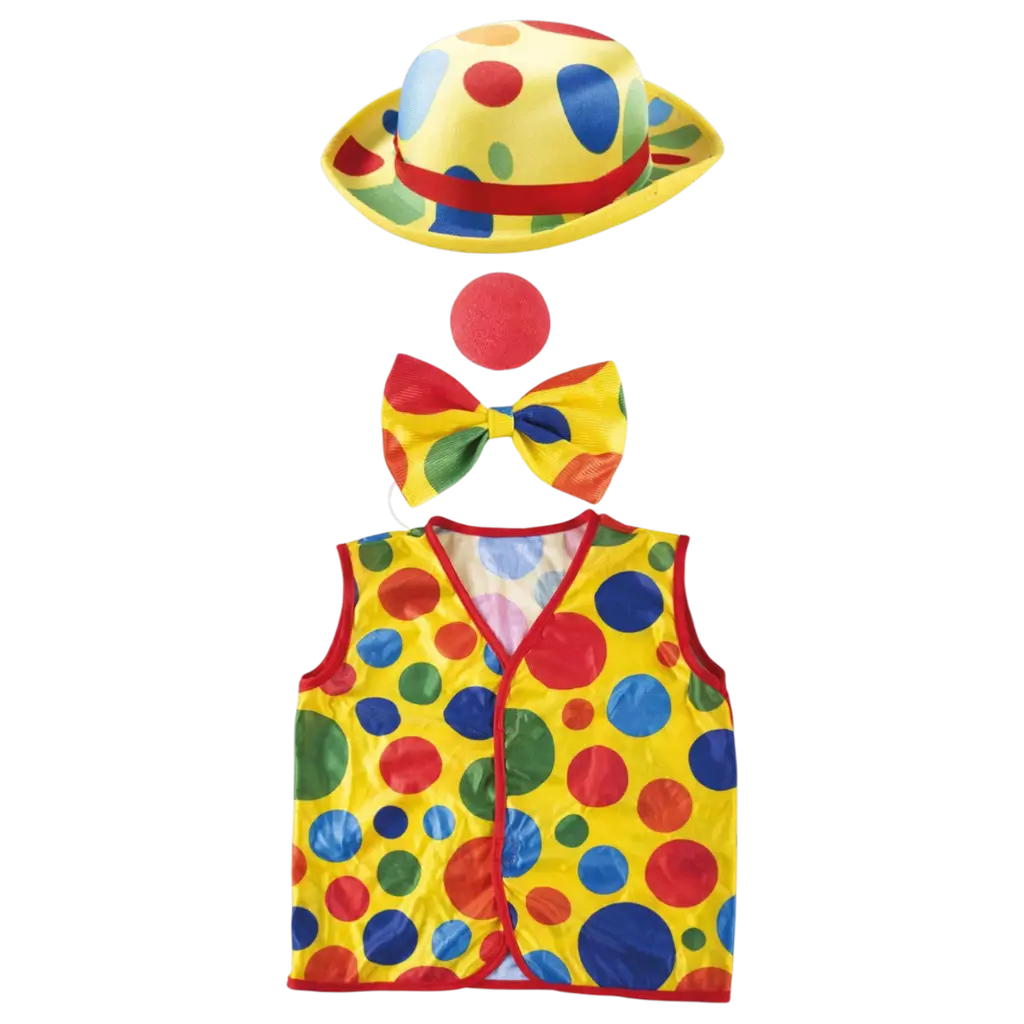 Kit Clown Enfant Taille Unique – Accessoires Déguisement
