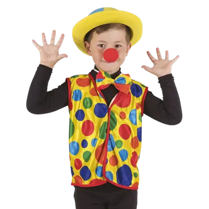 Kit Clown Enfant Taille Unique – Accessoires Déguisement
