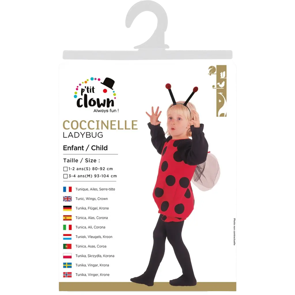 Lot de Déguisement Carnaval Enfant 1-4 Ans – 6 Modèles