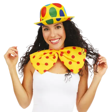 Nœud Papillon Géant Couleur Aléatoire – Accessoires Déguisement